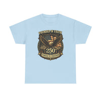 Load image into Gallery viewer, Founded in Faith, Forged in Freedom – Light Color Shirts