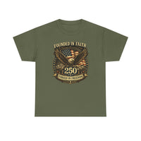 Load image into Gallery viewer, Founded in Faith, Forged in Freedom – Dark Color Shirts
