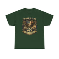 Load image into Gallery viewer, Founded in Faith, Forged in Freedom – Dark Color Shirts