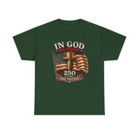 Load image into Gallery viewer, In God We Trust, 250 Years, One Nation – Dark Color Shirts