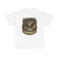 Load image into Gallery viewer, Founded in Faith, Forged in Freedom – Light Color Shirts