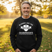 Load image into Gallery viewer, Blessed are the Grandparents Sweatshirt - Faith-Filled Comfort for Grandparents
