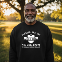 Load image into Gallery viewer, Blessed are the Grandparents Sweatshirt - Faith-Filled Comfort for Grandparents