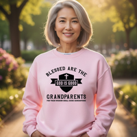 Load image into Gallery viewer, Blessed are the Grandparents Sweatshirt - Faith-Filled Comfort for Grandparents