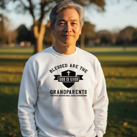 Load image into Gallery viewer, Blessed are the Grandparents Sweatshirt - Faith-Filled Comfort for Grandparents