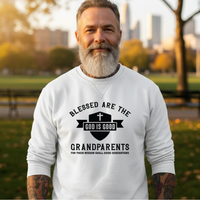 Load image into Gallery viewer, Blessed are the Grandparents Sweatshirt - Faith-Filled Comfort for Grandparents