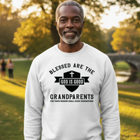 Load image into Gallery viewer, Blessed are the Grandparents Sweatshirt - Faith-Filled Comfort for Grandparents