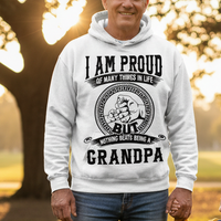 Load image into Gallery viewer, Pride of being a Grandpa - Plush hoodie!
