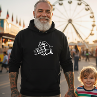 Load image into Gallery viewer, Family fist bump - Partners in Mischief Hoodie