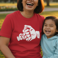 Load image into Gallery viewer, Fist Bump Parent-Child, Grandparent-Grandchild T-shirt
