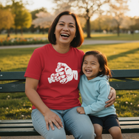 Load image into Gallery viewer, Fist Bump Parent-Child, Grandparent-Grandchild T-shirt
