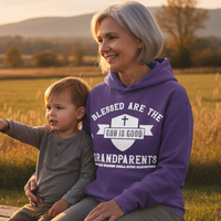 Load image into Gallery viewer, Grandparents' Blessing Hoodie – Empowering Faith &amp; Love