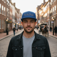 Load image into Gallery viewer, We the People – Flat Bill Cap (Red, White &amp; Blue)
