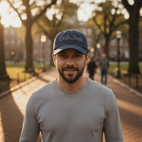 Load image into Gallery viewer, We the People – Vintage Cap (Red, White &amp; Blue)